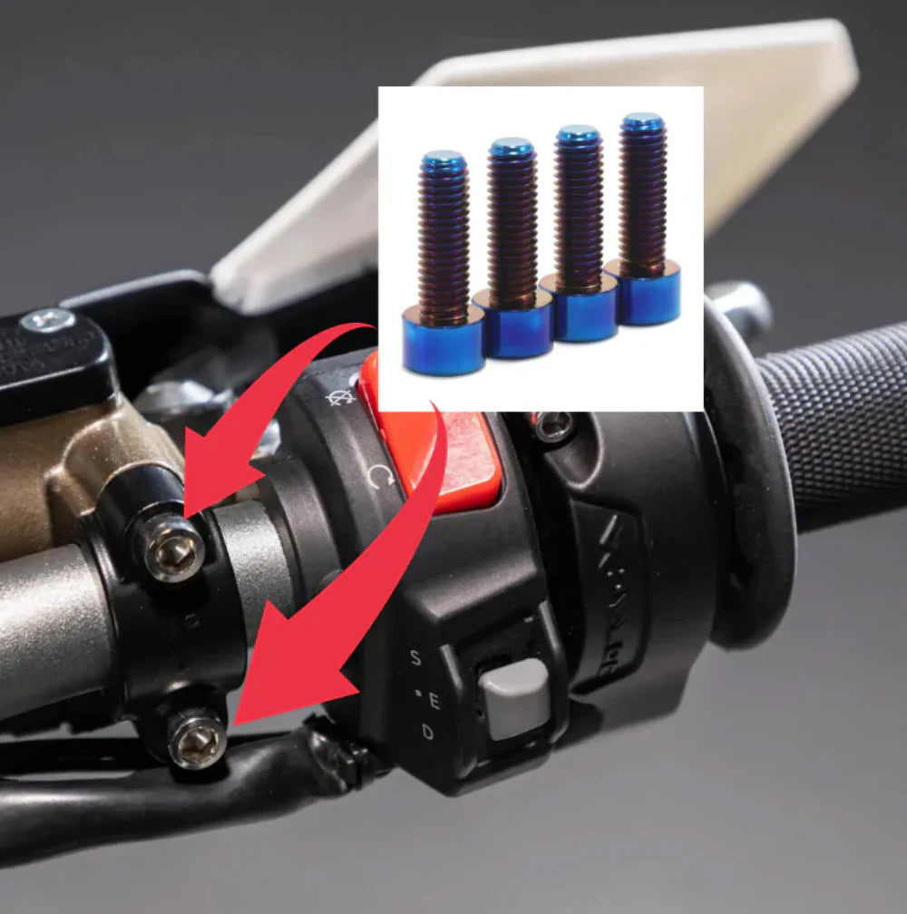 Ultra Bee Titanium Hand Brake Bolts