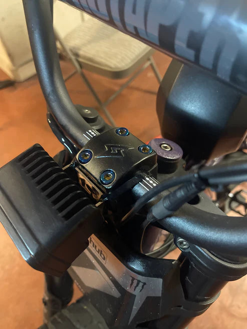 Super-73 Titanium Bar Clamp Bolts